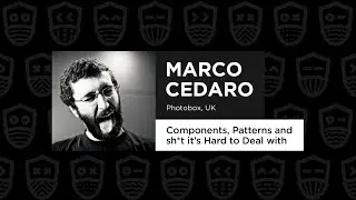Components, Patterns and sh*t it’s Hard to Deal with - Marco Cedaro, React Advanced 2021