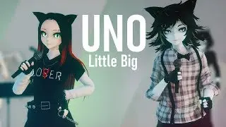 Little Big - Uno [Animation]  ► MMD Eurovision 2020 — Demolves [Motion DL]