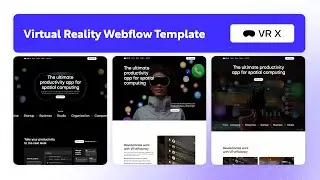 Virtual Reality Website Template | VR X - BRIX Templates