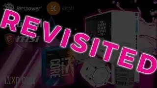 Pink Chill InWin 303 Custom Watercooled PC Build REVISITED