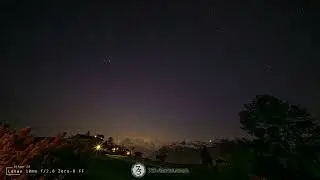 2025 04 28 Timelapse into the night from Guggerli