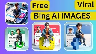 How to Create Trending 3D AI Social media Images | Bing Image Creator | Bing Image Generator 