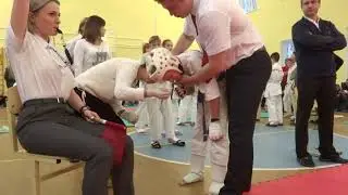 Чумак Евгений (Шисоку-Каратэ, ака) - Вятрович Никита (Ояма-Каратэ)