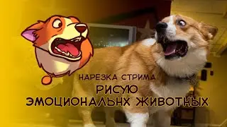 Нарезка со стрима I Рисование эмоциональных животных
