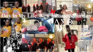 New Initiate Saturday!❤️ A Day In My Life🚘//TheManiShow💕