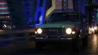 Toyota Land Cruiser Driving Video