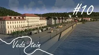[Cities Skylines] Vedastein #10 -The Riverfront Promenade
