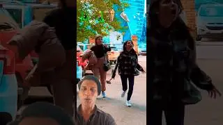 Good jumping funny pranks for girl 🤣#funny #shorts #comedy #reaction