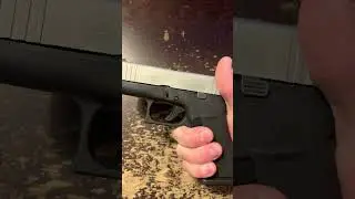 Glock 43X w/ smooth trigger. No longer ribbed for pleasure. #shorts