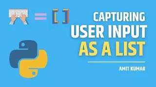 How to get user input as a List in Python