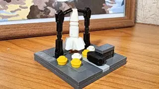 МИКРО космодром из Лего!