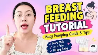 [4K] Breastfeeding Tutorial | Easy Pumping Guide & Tips for New Moms