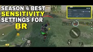 GYRO SENSITIVITY SETTINGS MAKES EVERYONE PRO IN BATTLE ROYALE | SEASON 4 | CODM BR SETTINGS
