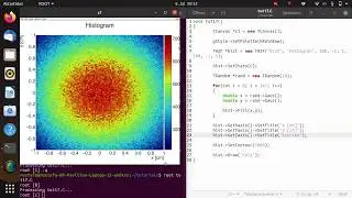 CERN ROOT Tutorial 19: Creating 2D Histograms with TH2F