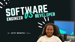 SOFTWARE ENGINEER vs DEVELOPER