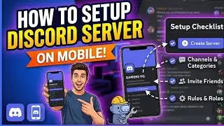 Discord Server Setup Guide on Mobile in 2 Minutes!