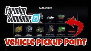 From Where do we Pick new Vehicles / Equipment on Farming Simulator 23 / FS 23 Netflix