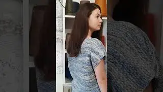 Летний джемпер. Мастер-класс на канале. 