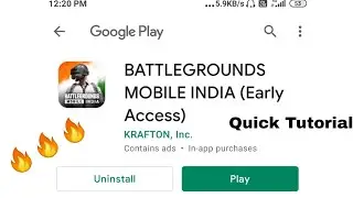 How to Download BGMI Early Access Quick Tutorial By Technical Tauhid