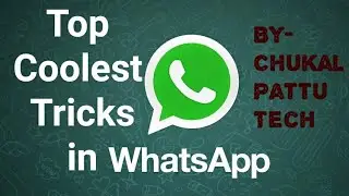 Top 6 Coolest and useful Tricks in Whatsapp in hindi | WhatsApp के 6 जरूरी तरीके जानिए ।😎