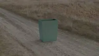 Making a simple dustbin in Blender - Easy Start (Ep 2)