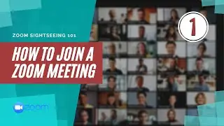 How to join a Zoom Meeting - Zoom 101 Tutorial for Participants (1 of 3)