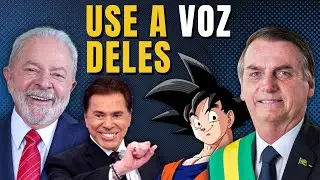Use VOZES BRASILEIRAS por Inteligência Artificial (Voice.ai)