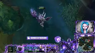💜🎞️ASHEN GRAVEKNIGHT MORDEKAISER - ANIMATED IN GAME OVERLAY