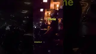 Biker Finds His Friend Speeding Home