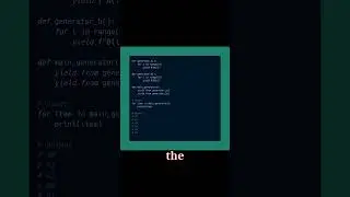 Python Trick: Simplify Generators with yield from for Delegating to Subgenerators
