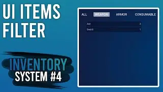 UE 5 Inventory System - Part 4: Create Inventory Items and Filtering