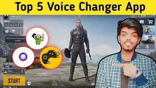 Top 5 Voice Changer App For Pubg*Free Fire | Best Voice Changer For Online Games