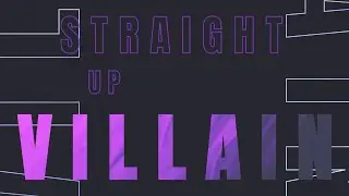 K/DA - VILLAIN Kinetic Typography Video