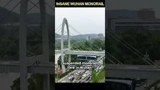 Amazing Monorail in Wuhan (Why the US don't have this?)