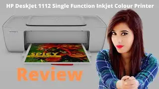 hp deskjet 1112 single function inkjet colour printer review