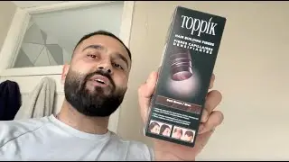 toppik hair building fibres using for the first time