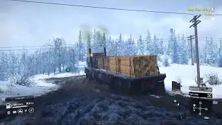 SnowRunner (No Commentary) 2x Alaskan Bridge tasks