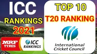 ICC T20 Ranking 2021 | ICC Cricket Rankings 2021 | ICC Top 10 T20 Teams Ranking | Cricket Superover