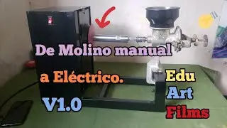 Homemade Electric Mill 2022 - Steps to build it.