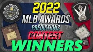 2022 MLB Awards Prediction Contest WINNERS!