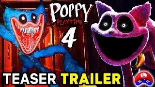 Poppy Playtime Chapter 4 - ALL OFFICIAL NEWS and TEASER TRAILER is FINALLY READY (release date) 🧤