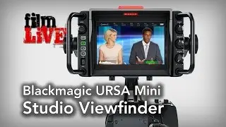 Blackmagic URSA Mini Studio Viewfinder - NAB 2016