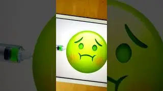 🤢💉 Transformation Nauseated Face Emoji 