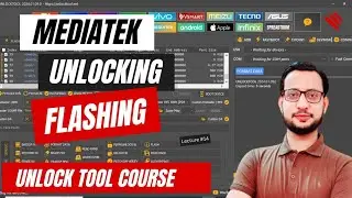 Mediatek Unlocking & Flashing Process | Mobile Software Course By Unlock Tool | Part 14