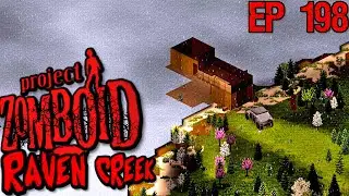 Building Over Water Is Scary! |Project Zomboid - Return To Raven Creek - High Population-B41-Modded