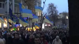 14.10.2013. Марш на честь 71-лiття УПА. Частина 4.