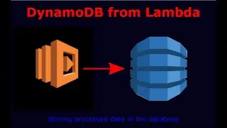 Storing processed data in DynamoDB from AWS Lambda