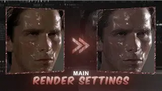 Main 4K Render Settings + Free CC | After Effects + Topaz