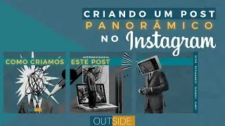 Como criar um Post em PANORAMA no Instagram usando o CANVA - Passo a Passo atualizado