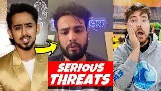 Elvish Yadav Gets Serious THREATS?, REACTS, Adnaan 07 Reaction Elvish Yadav Winning, Fukra Insaan